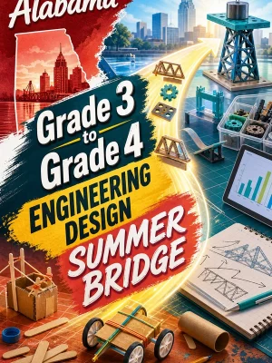 Alabama Grade 3 to Grade 4 Engineering Design Summer Bridge