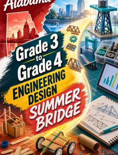 Alabama Grade 3 to Grade 4 Engineering Design Summer Bridge