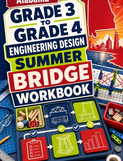 Alabama Grade 3 to Grade 4 Engineering Design Summer Bridge Workbook