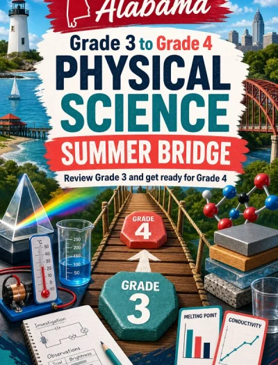 Alabama Grade 3 to Grade 4 Physical Science Summer Bridge