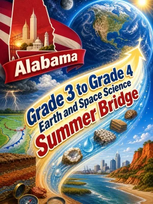Alabama Grade 3 to Grade 4 Earth and Space Science Summer Bridge