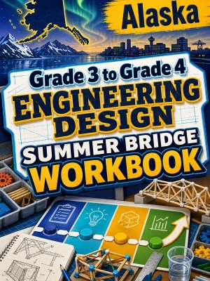 Alaska Grade 3 to Grade 4 Engineering Design Summer Bridge Workbook