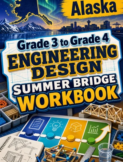 Alaska Grade 3 to Grade 4 Engineering Design Summer Bridge Workbook