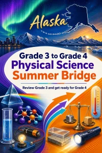 Alaska Grade 3 to Grade 4 Physical Science Summer Bridge