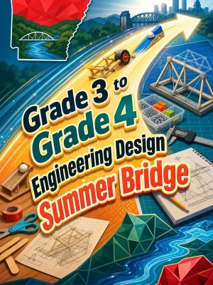 Arkansas Grade 3 to Grade 4 Engineering Design Summer Bridge
