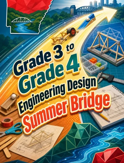 Arkansas Grade 3 to Grade 4 Engineering Design Summer Bridge