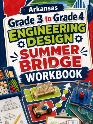 Arkansas Grade 3 to Grade 4 Engineering Design Summer Bridge Workbook