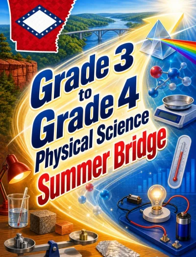 Arkansas Grade 3 to Grade 4 Physical Science Summer Bridge