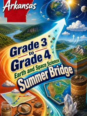 Arkansas Grade 3 to Grade 4 Earth and Space Science Summer Bridge