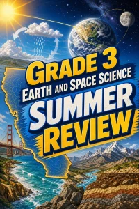 California Grade 3 Earth and Space Science Summer Review