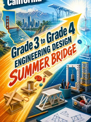 California Grade 3 to Grade 4 Engineering Design Summer Bridge