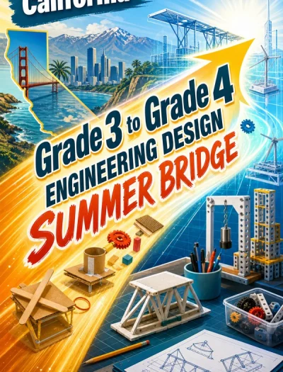 California Grade 3 to Grade 4 Engineering Design Summer Bridge