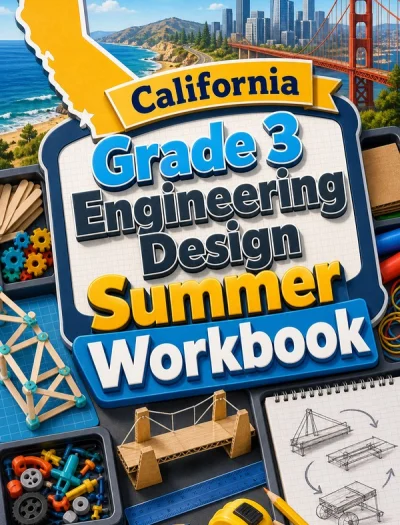 California Grade 3 Engineering Design Summer Workbook