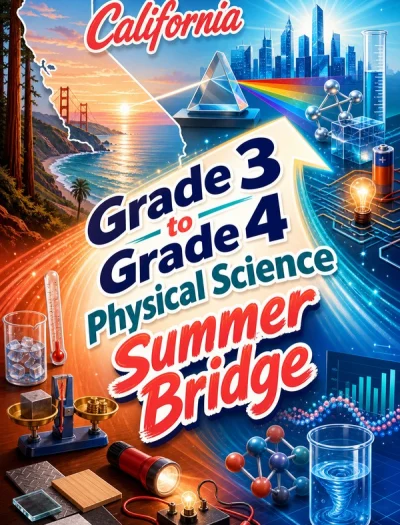 California Grade 3 to Grade 4 Physical Science Summer Bridge
