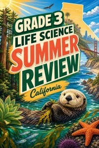 California Grade 3 Life Science Summer Review