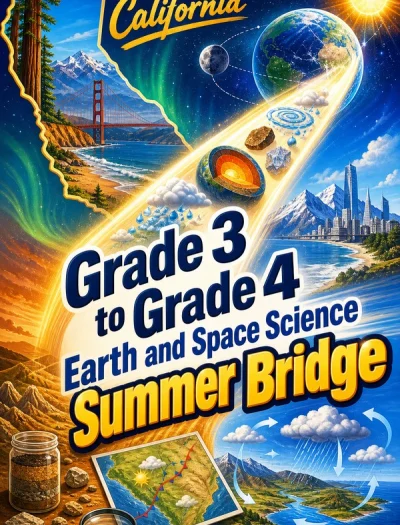 California Grade 3 to Grade 4 Earth and Space Science Summer Bridge