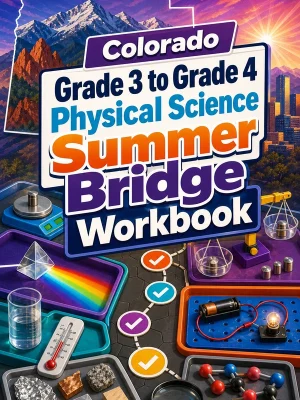 Colorado Grade 3 to Grade 4 Physical Science Summer Bridge Workbook