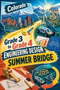 Colorado Grade 3 to Grade 4 Engineering Design Summer Bridge
