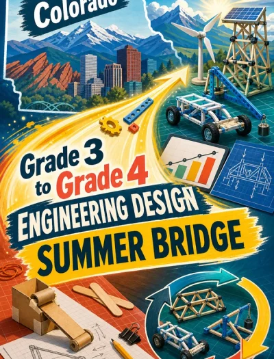 Colorado Grade 3 to Grade 4 Engineering Design Summer Bridge