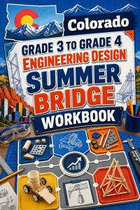 Colorado Grade 3 to Grade 4 Engineering Design Summer Bridge Workbook