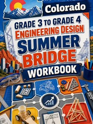 Colorado Grade 3 to Grade 4 Engineering Design Summer Bridge Workbook