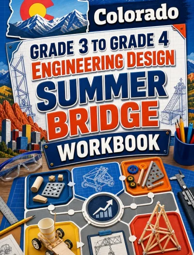 Colorado Grade 3 to Grade 4 Engineering Design Summer Bridge Workbook