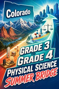 Colorado Grade 3 to Grade 4 Physical Science Summer Bridge