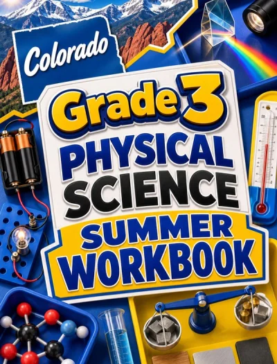 Colorado Grade 3 Physical Science Summer Workbook