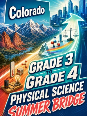 Colorado Grade 3 to Grade 4 Physical Science Summer Bridge