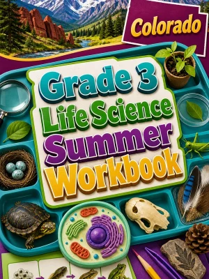 Colorado Grade 3 Life Science Summer Workbook