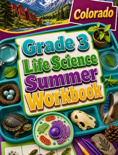 Colorado Grade 3 Life Science Summer Workbook