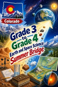 Colorado Grade 3 to Grade 4 Earth and Space Science Summer Bridge