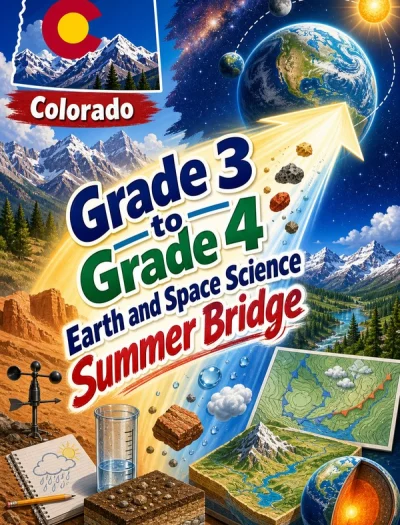 Colorado Grade 3 to Grade 4 Earth and Space Science Summer Bridge