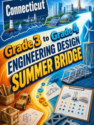 Connecticut Grade 3 to Grade 4 Engineering Design Summer Bridge