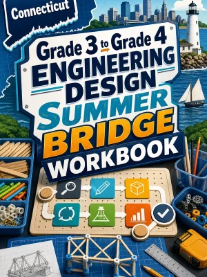 Connecticut Grade 3 to Grade 4 Engineering Design Summer Bridge Workbook