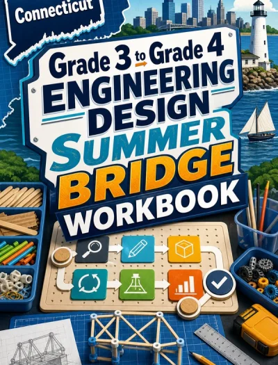 Connecticut Grade 3 to Grade 4 Engineering Design Summer Bridge Workbook