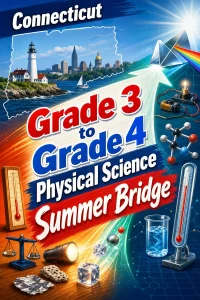 Connecticut Grade 3 to Grade 4 Physical Science Summer Bridge