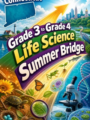 Connecticut Grade 3 to Grade 4 Life Science Summer Bridge