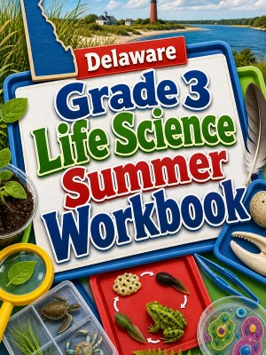 Delaware Grade 3 Life Science Summer Workbook