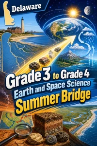 Delaware Grade 3 to Grade 4 Earth and Space Science Summer Bridge