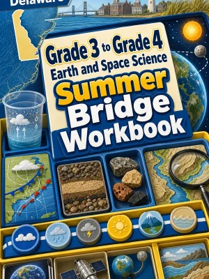 Delaware Grade 3 to Grade 4 Earth and Space Science Summer Bridge Workbook