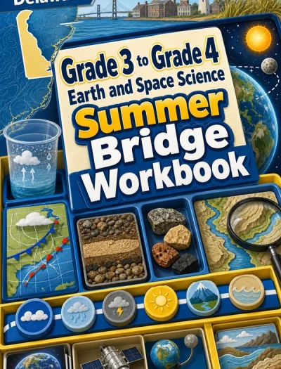 Delaware Grade 3 to Grade 4 Earth and Space Science Summer Bridge Workbook