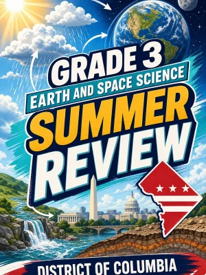 District Of Columbia Grade 3 Earth and Space Science Summer Review