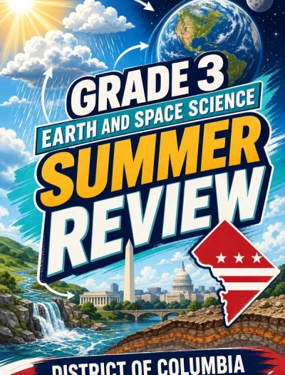 District Of Columbia Grade 3 Earth and Space Science Summer Review