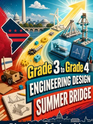 District Of Columbia Grade 3 to Grade 4 Engineering Design Summer Bridge