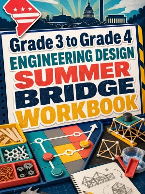District Of Columbia Grade 3 to Grade 4 Engineering Design Summer Bridge Workbook