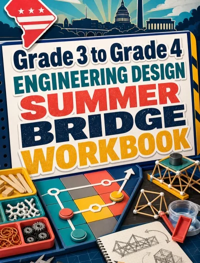 District Of Columbia Grade 3 to Grade 4 Engineering Design Summer Bridge Workbook