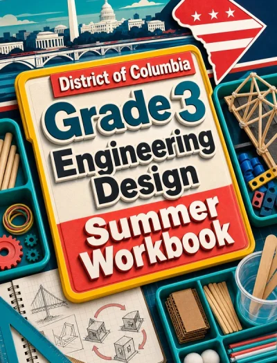 District Of Columbia Grade 3 Engineering Design Summer Workbook