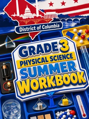 District Of Columbia Grade 3 Physical Science Summer Workbook
