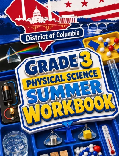 District Of Columbia Grade 3 Physical Science Summer Workbook